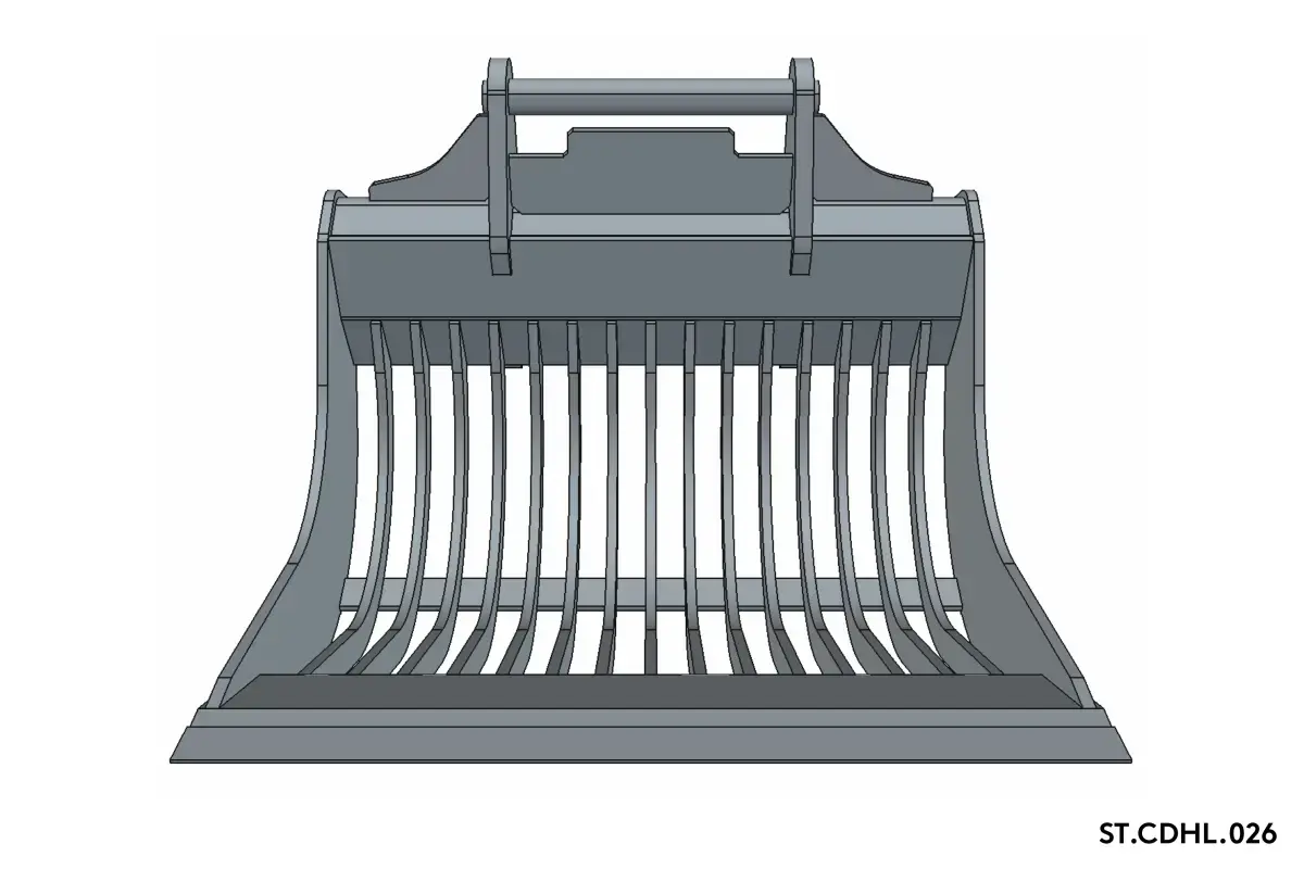 Skeleton bucket OQ70/55-0.8-1300