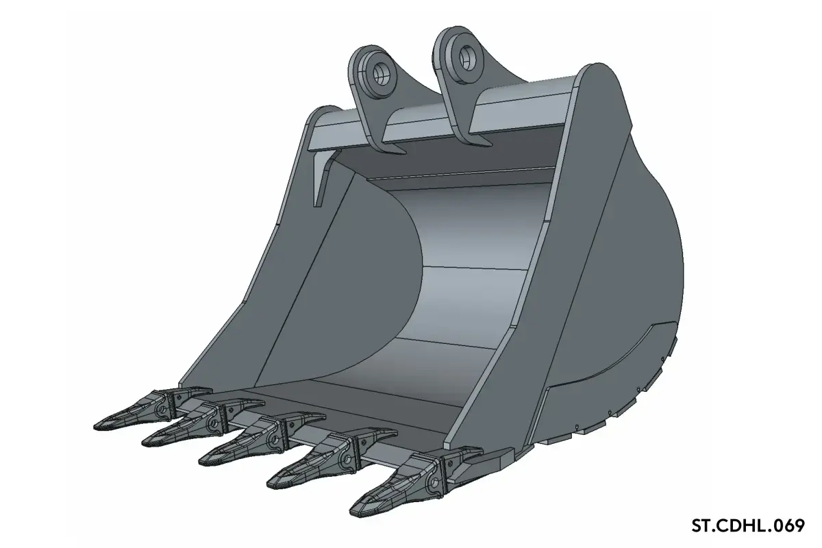 GD Excavator bucket PIN-ON-CB-1.8-1423-T
