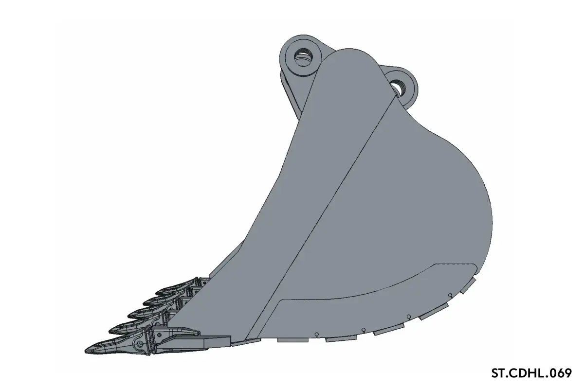 GD Excavator bucket PIN-ON-CB-1.8-1423-T