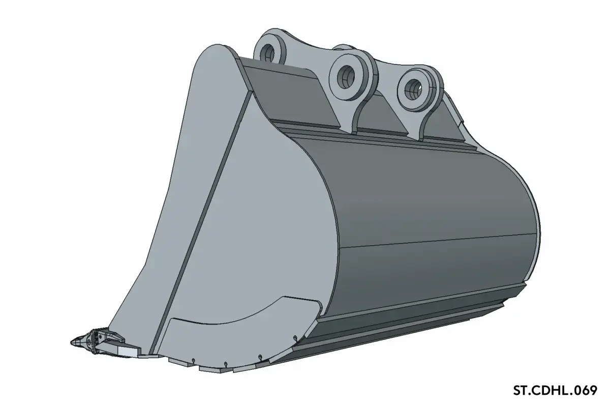 GD Excavator bucket PIN-ON-CB-1.8-1423-T