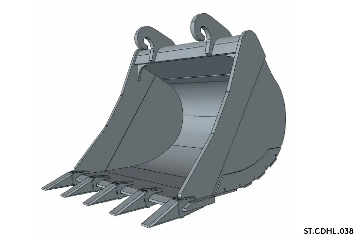 Light Duty Excavator bucket CW40-1.2-1200-T