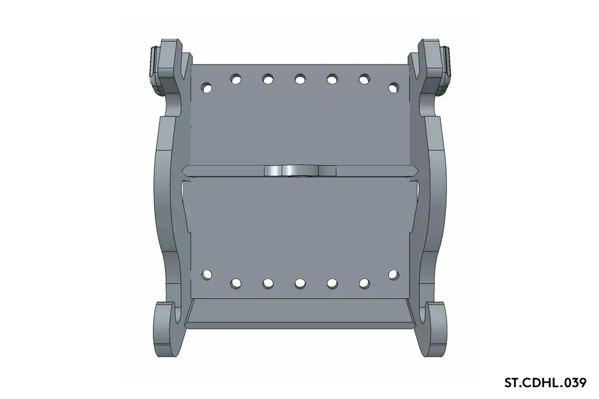 CW40 Adapter plate with mounting hole pattern