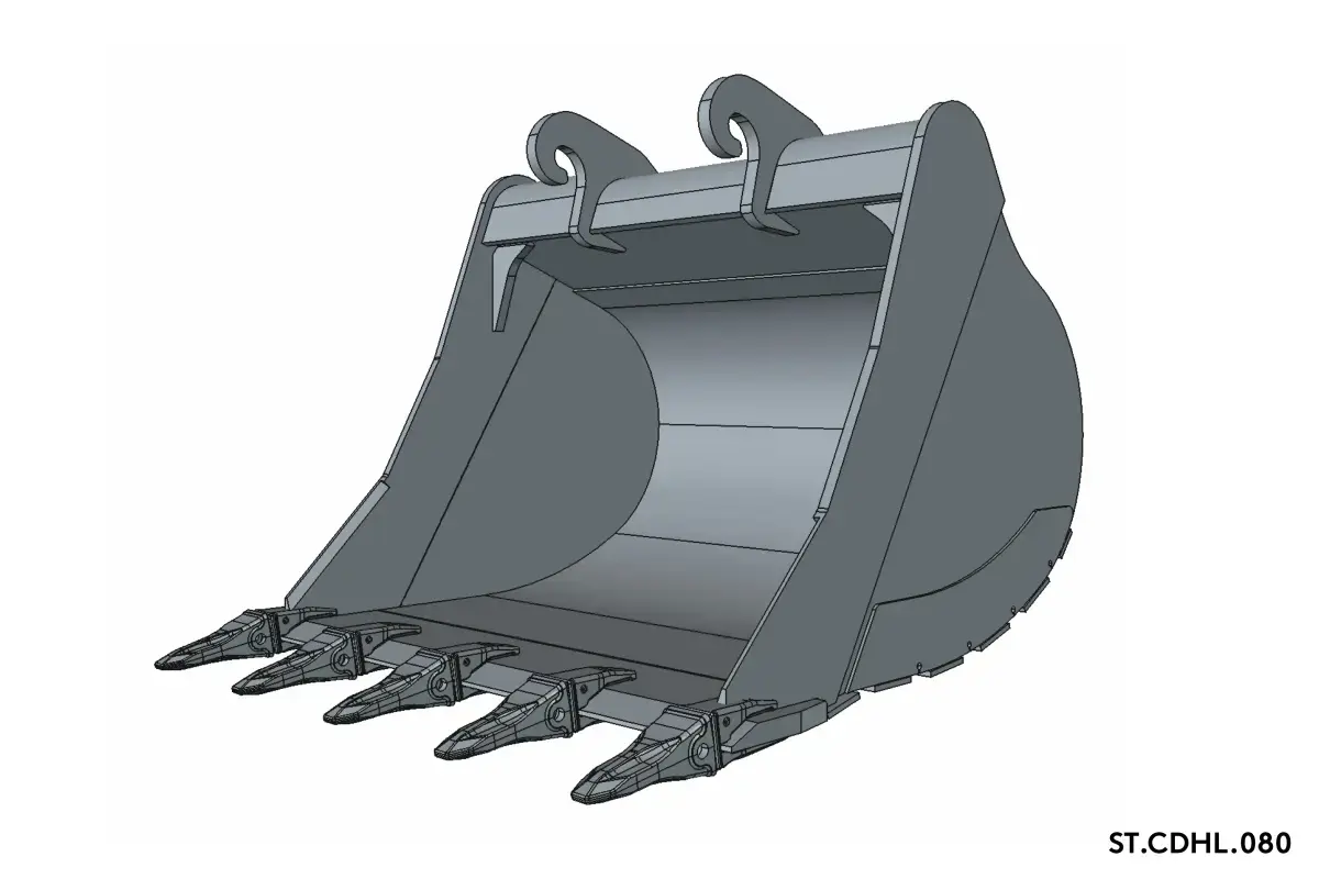 Light Duty Excavator bucket CW40-1.82-1500-T
