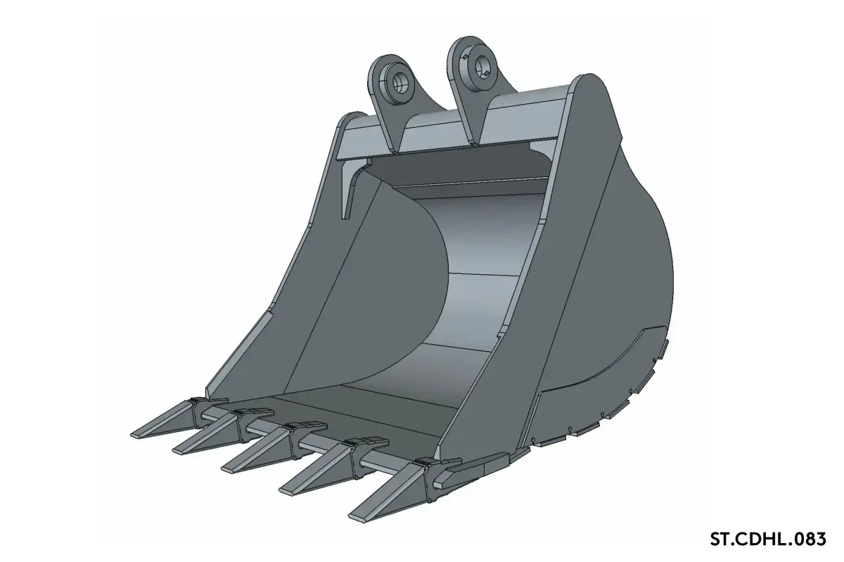GD Excavator bucket PIN-ON-B-1.2-1200-T
