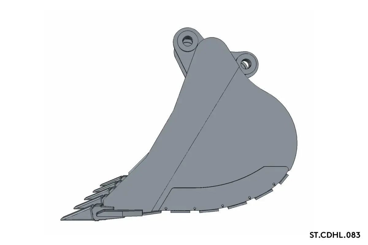 GD Excavator bucket PIN-ON-B-1.2-1200-T