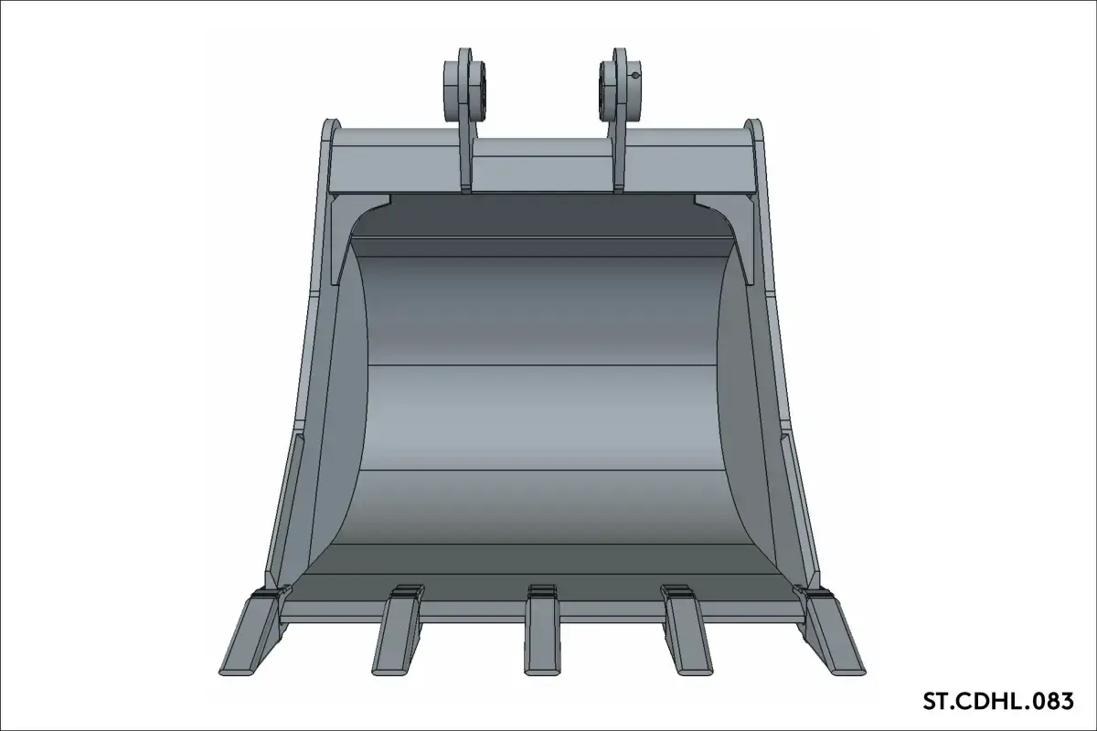 GD Excavator bucket PIN-ON-B-1.2-1200-T