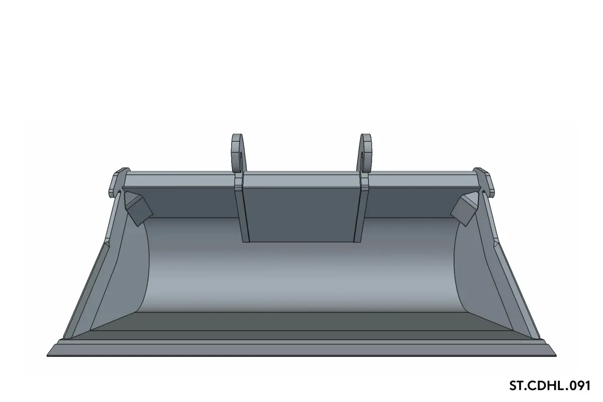 0° Grading Bucket for Engcon Tiltrotators CW40-1.0-1800