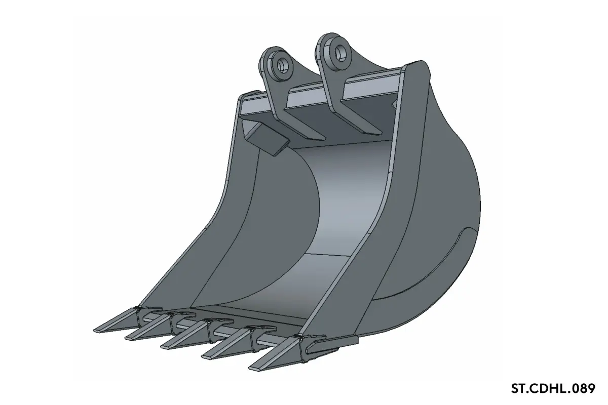 Light Duty Excavator bucket 1.27-1200-T