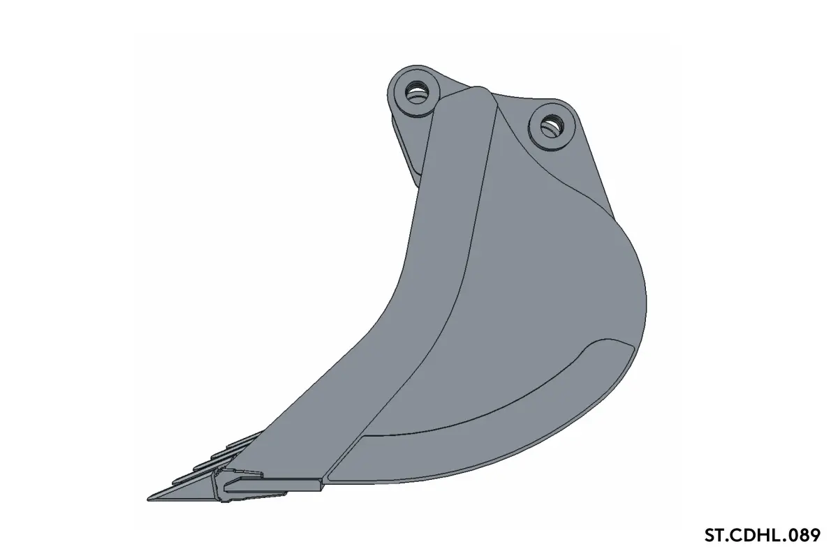 Light Duty Excavator bucket 1.27-1200-T