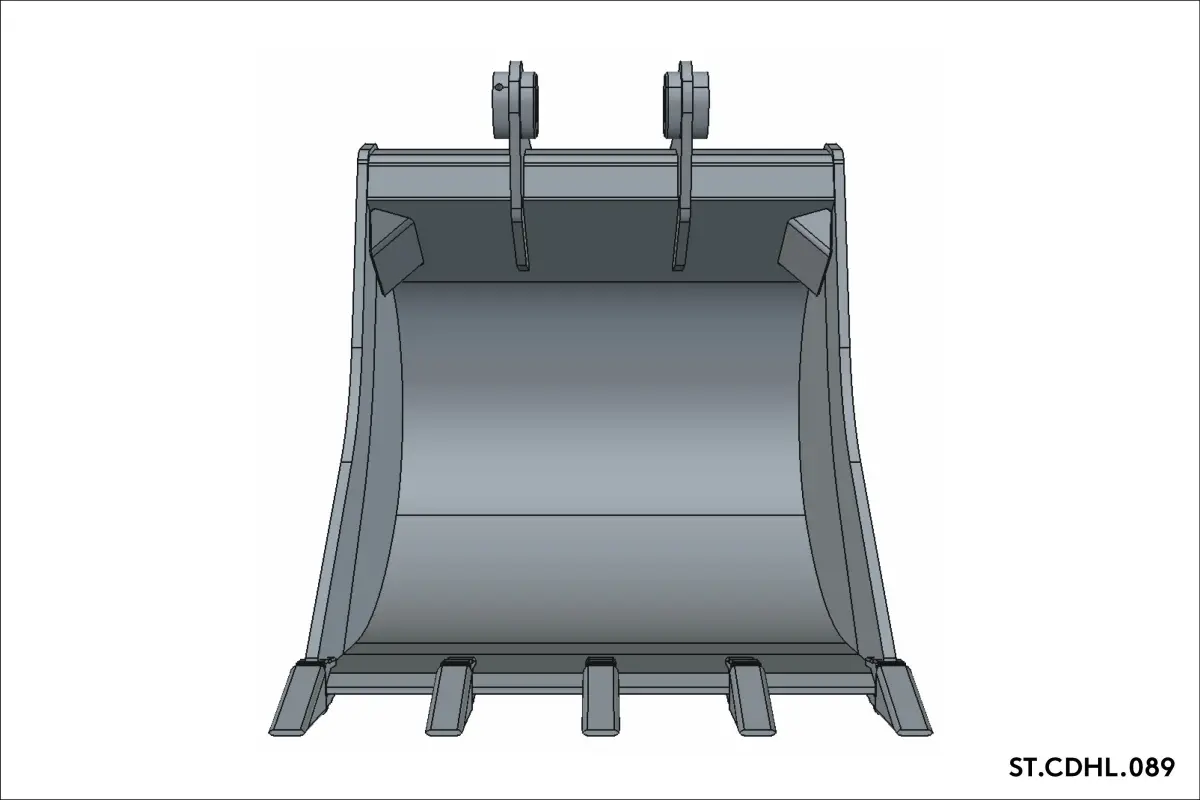 Light Duty Excavator bucket 1.27-1200-T