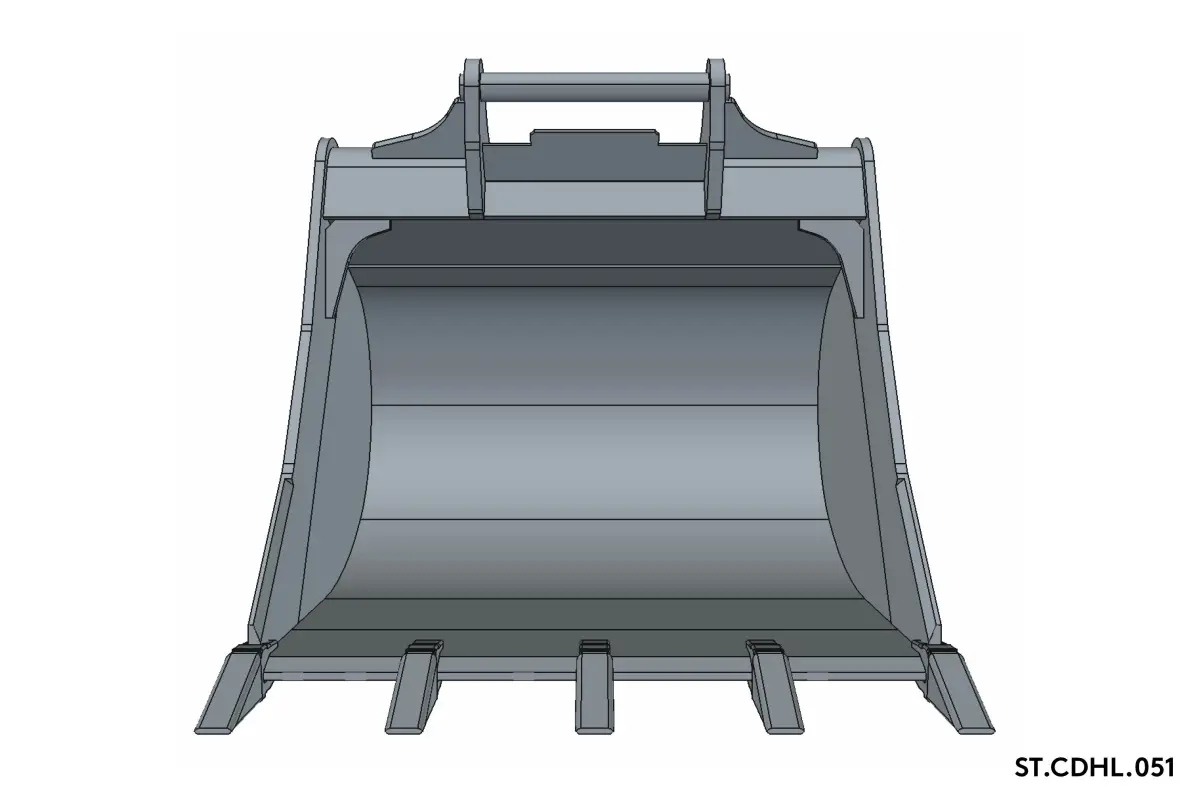 GD Excavator bucket 4-OQ70/55-1.4-1400-T
